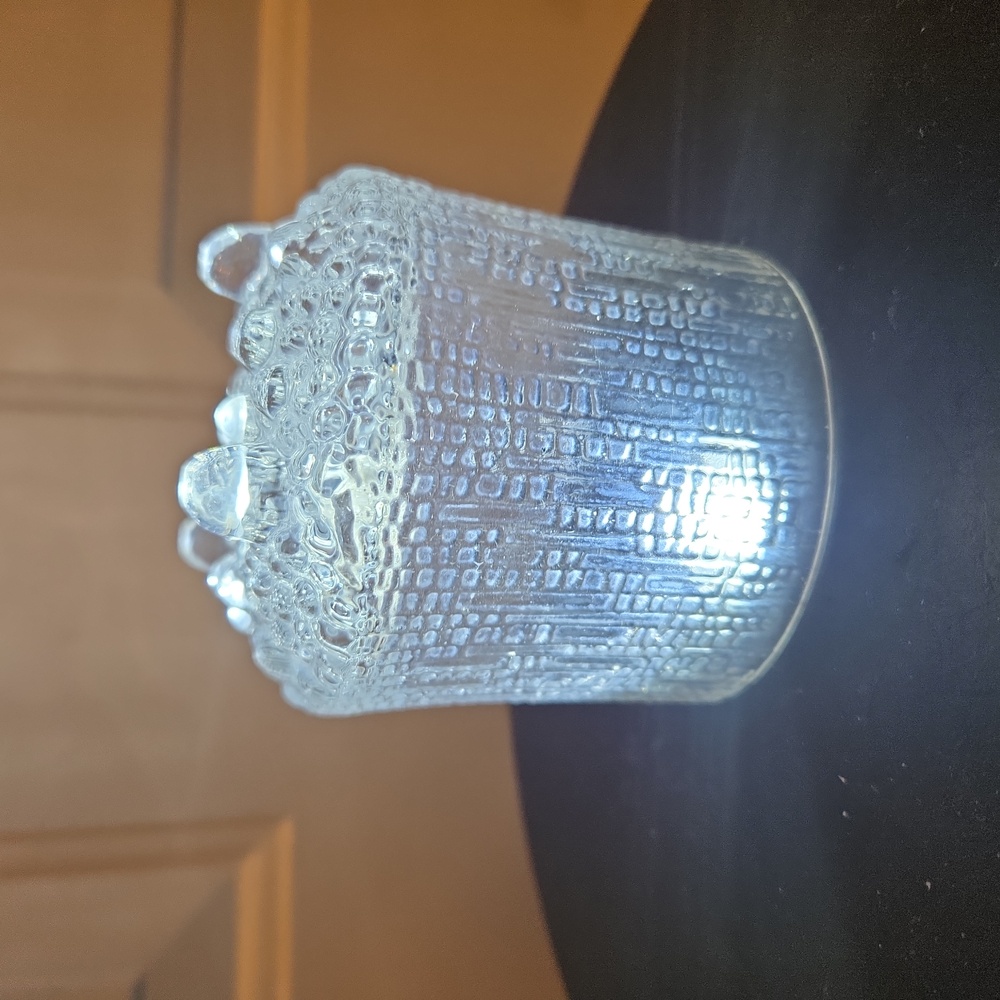 Vintage Iittala Finland Tapio Wirkkala Textured Scandinavian Design Glas… - Picture 3 of 7